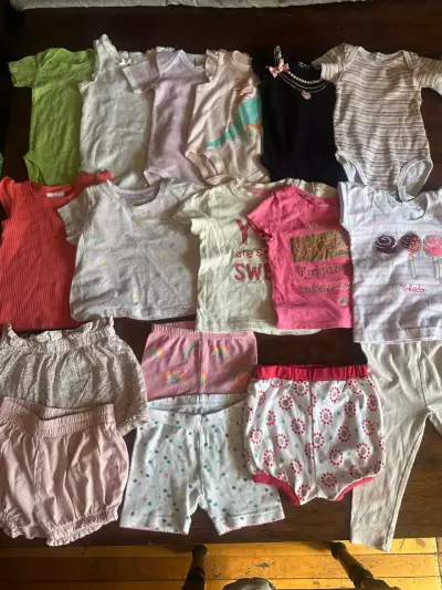 Lote de ropa bebe niña 12 meses verano (#35) - miniatura 2