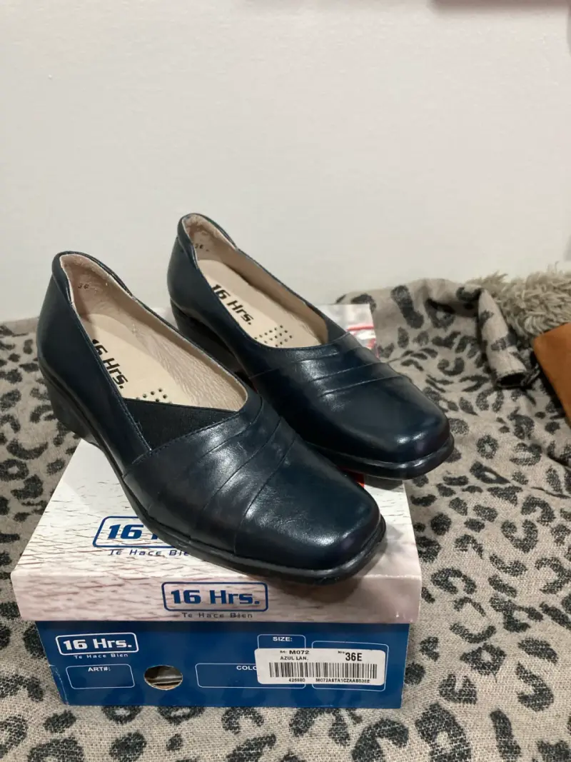 Zapatos de mujer azul 16 Hrs cómodos - 2