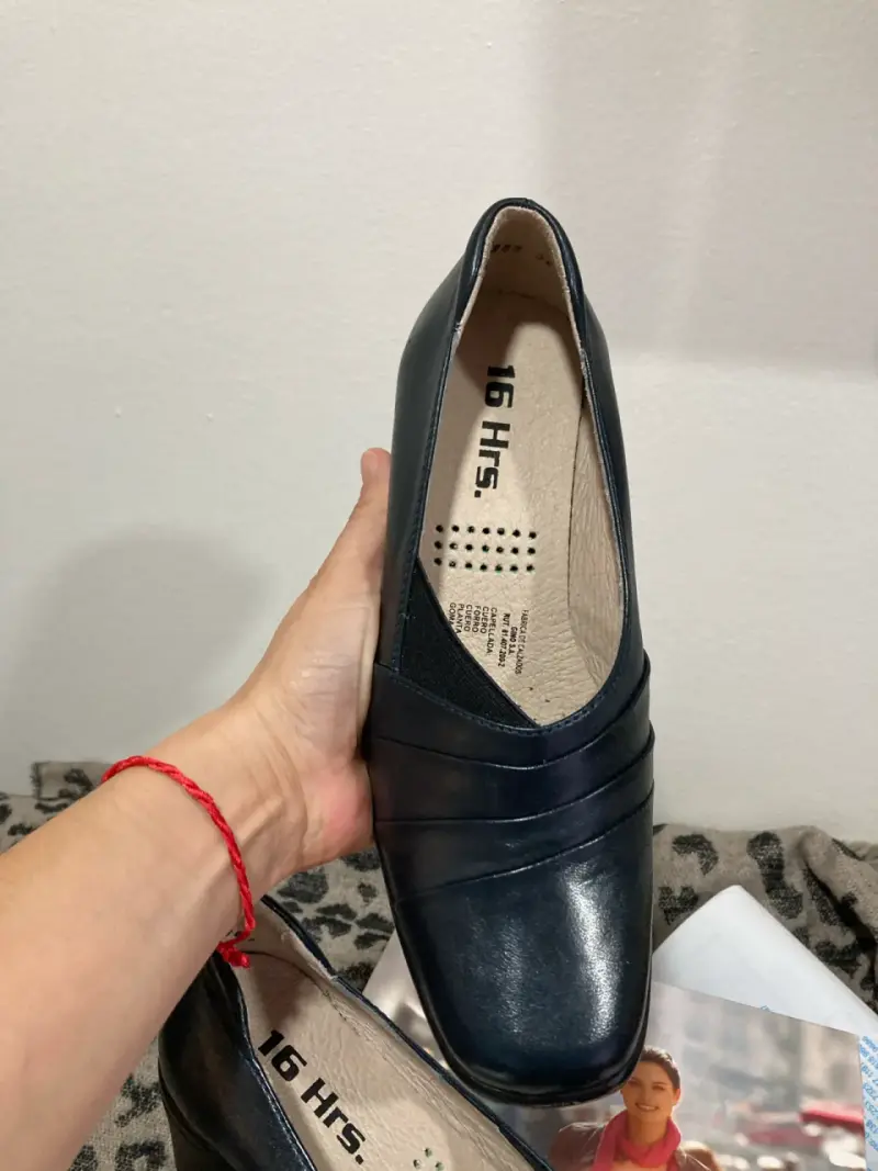 Zapatos de mujer azul 16 Hrs cómodos - 3