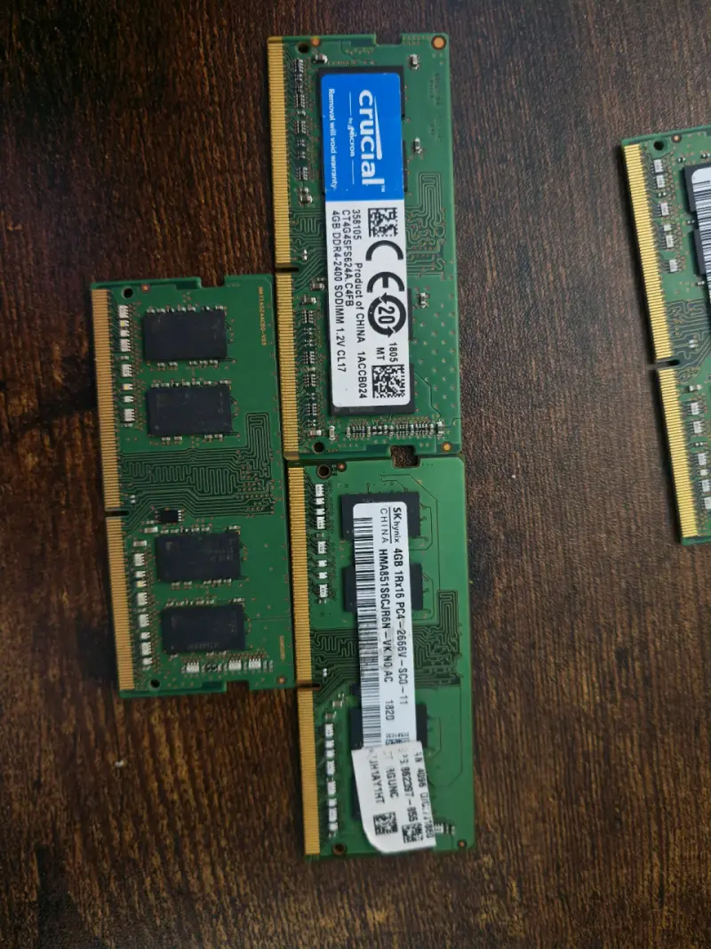 RAM DDR4 16GB Y 4GB NOTEBOOK - 3