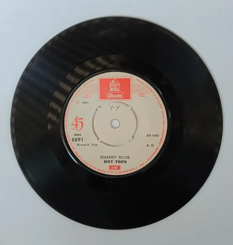 Vinilo 45 RPM Mammy Blue Hot Tops - 1