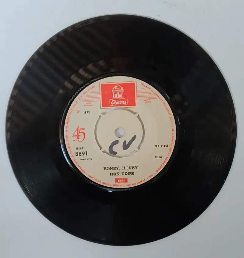 Vinilo 45 RPM Mammy Blue Hot Tops - 2