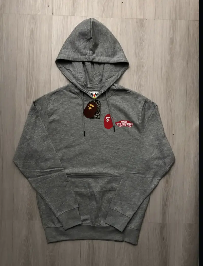 Polerones BAPE y Vans con capucha unisex - 5