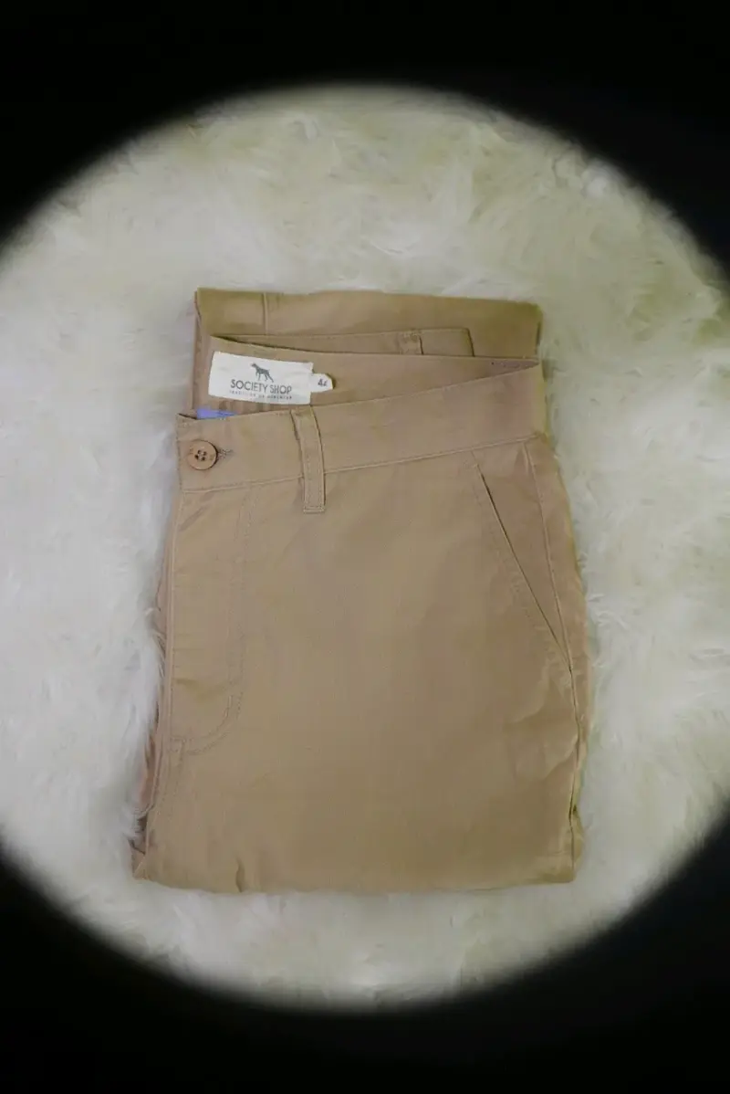 Pantalones beige Society Shop para hombre - 1