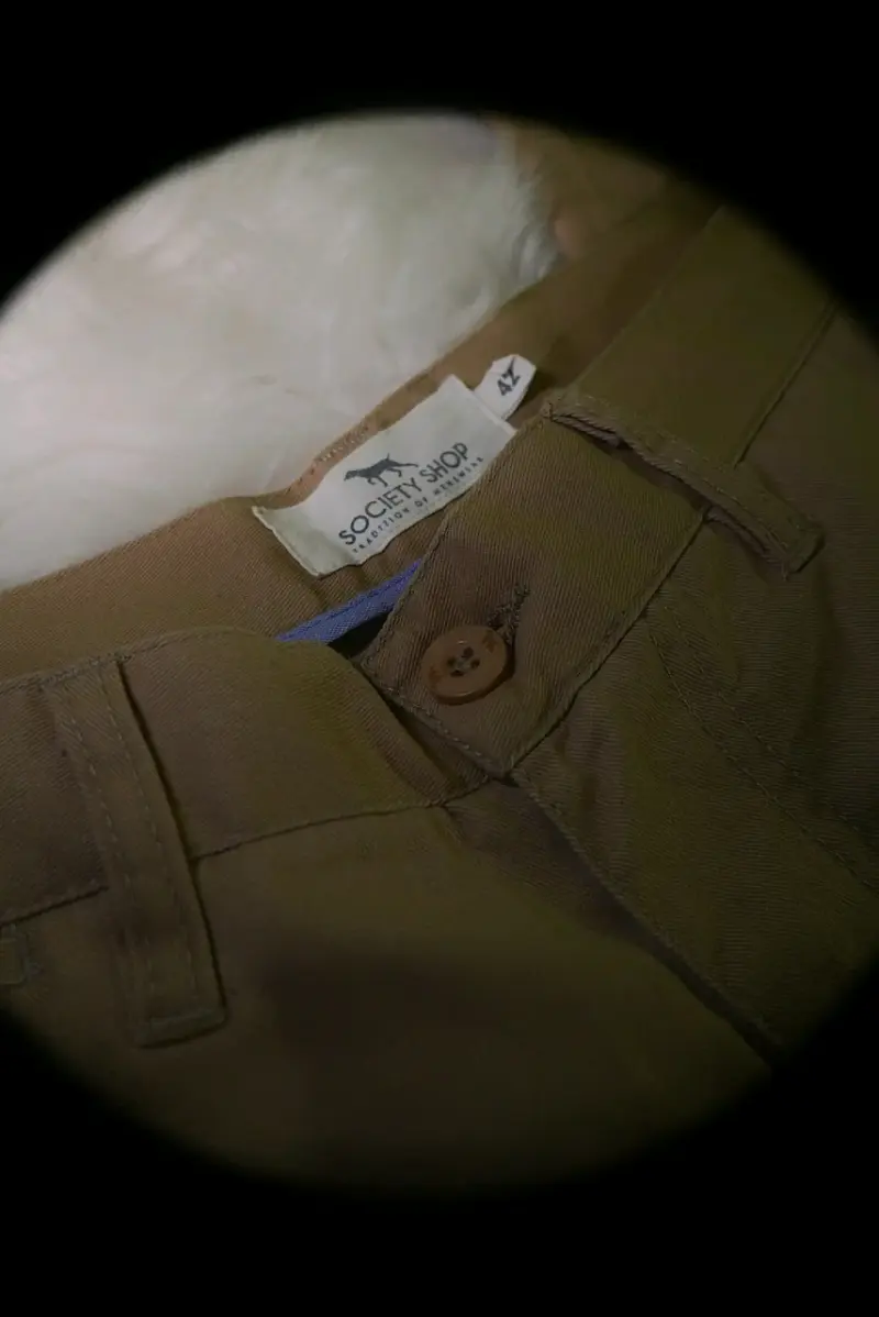 Pantalones beige Society Shop para hombre - 2