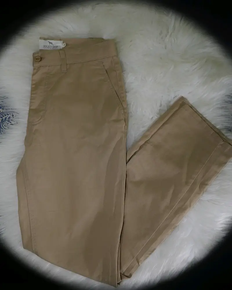 Pantalones beige Society Shop para hombre - 4