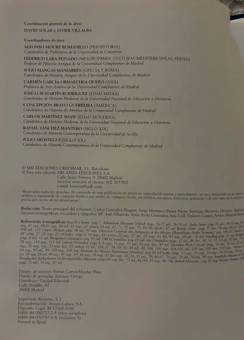 3 libros Historia de la Humanidad Arlanza Edicio - 4