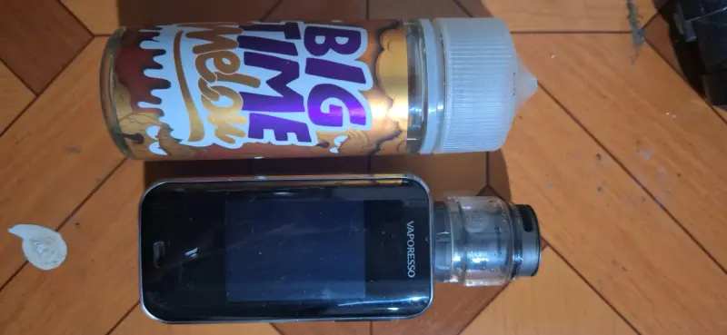 Vaporizador Vaporesso con diseño abstracto azul - 4