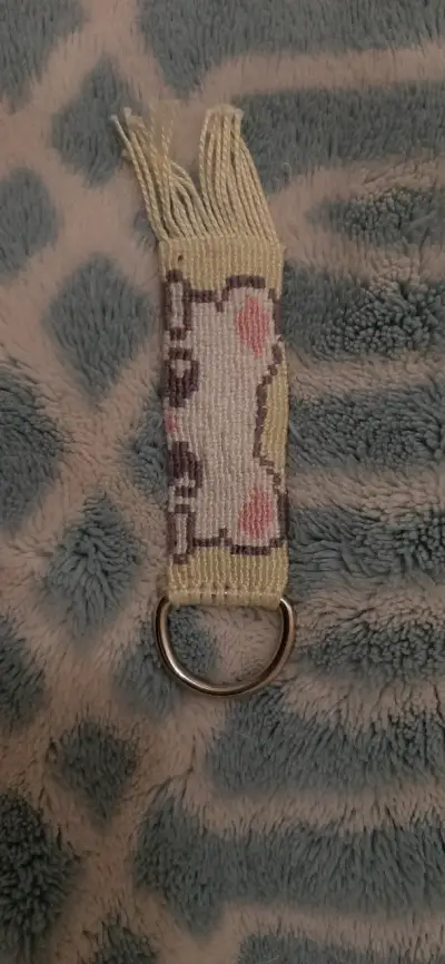 JINIRET - Llavero de macramé - SKZOO, STRAY KIDS - miniatura 2