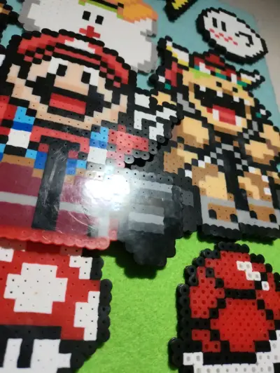 Cuadro decorativo Mario kart 35 x 35 en pixeles - miniatura 6