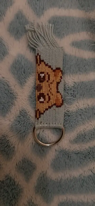 HAN QUOKKA - Llavero de macramé - SKZOO STRAY KIDS - miniatura 2