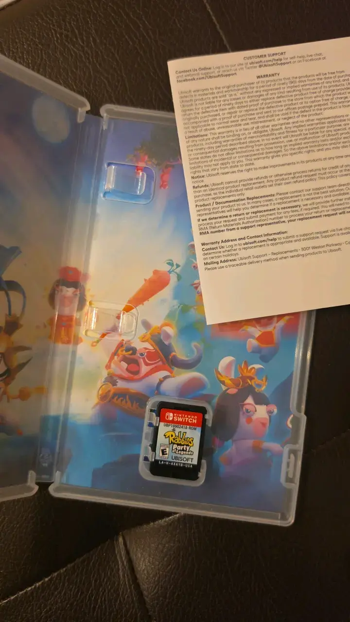 Juego Nintendo Switch Rabbids Party of Legends - 3