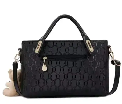 Set de carteras negras con diseño elegante - miniatura 4