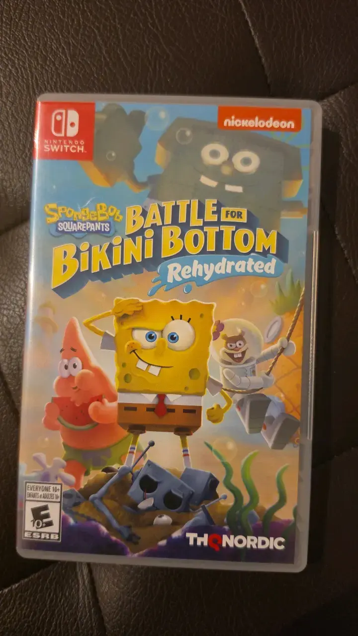 Nintendo Switch Bob Esponja Battle for Bikini
