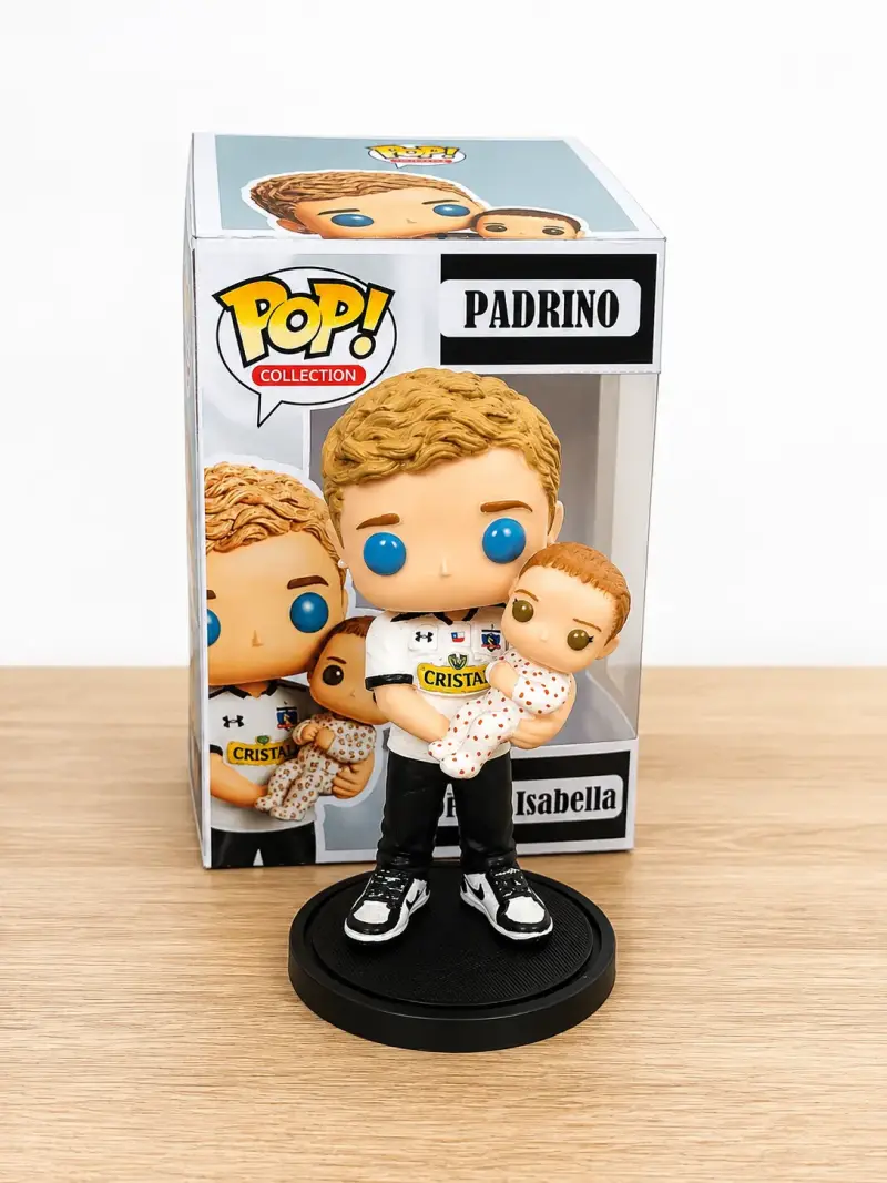 Figura estilo funko personalizada - 2