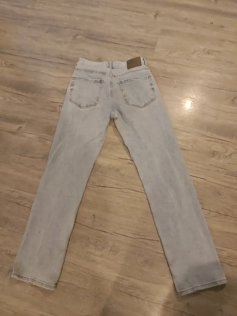Jeans rectos Foster azul claro talla 38 - 3