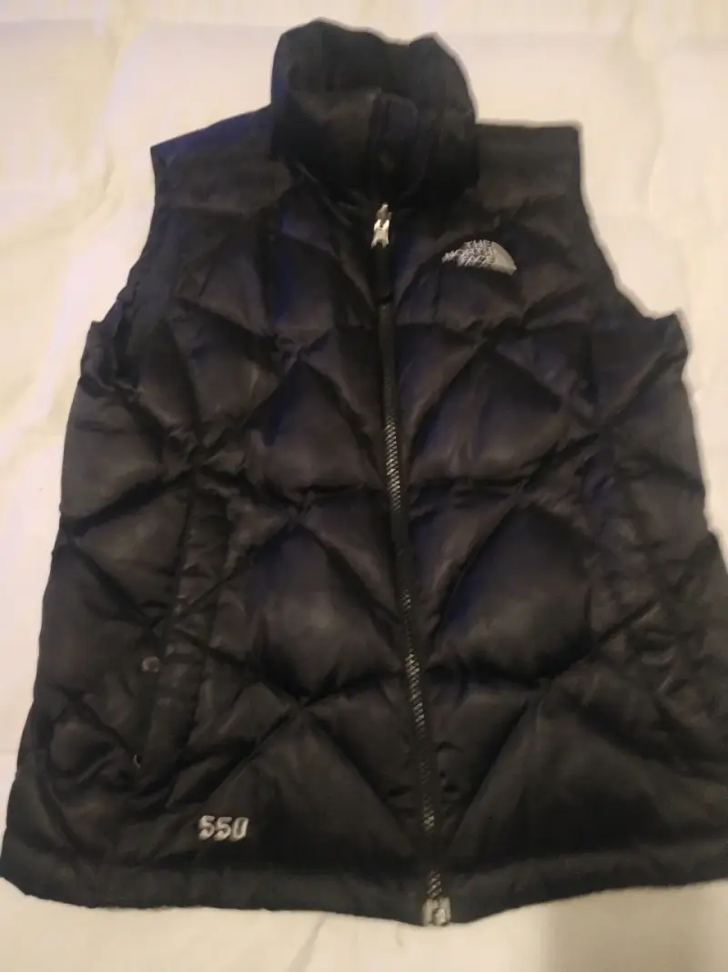 Chaleco sin mangas The North Face negro acolchado - 1