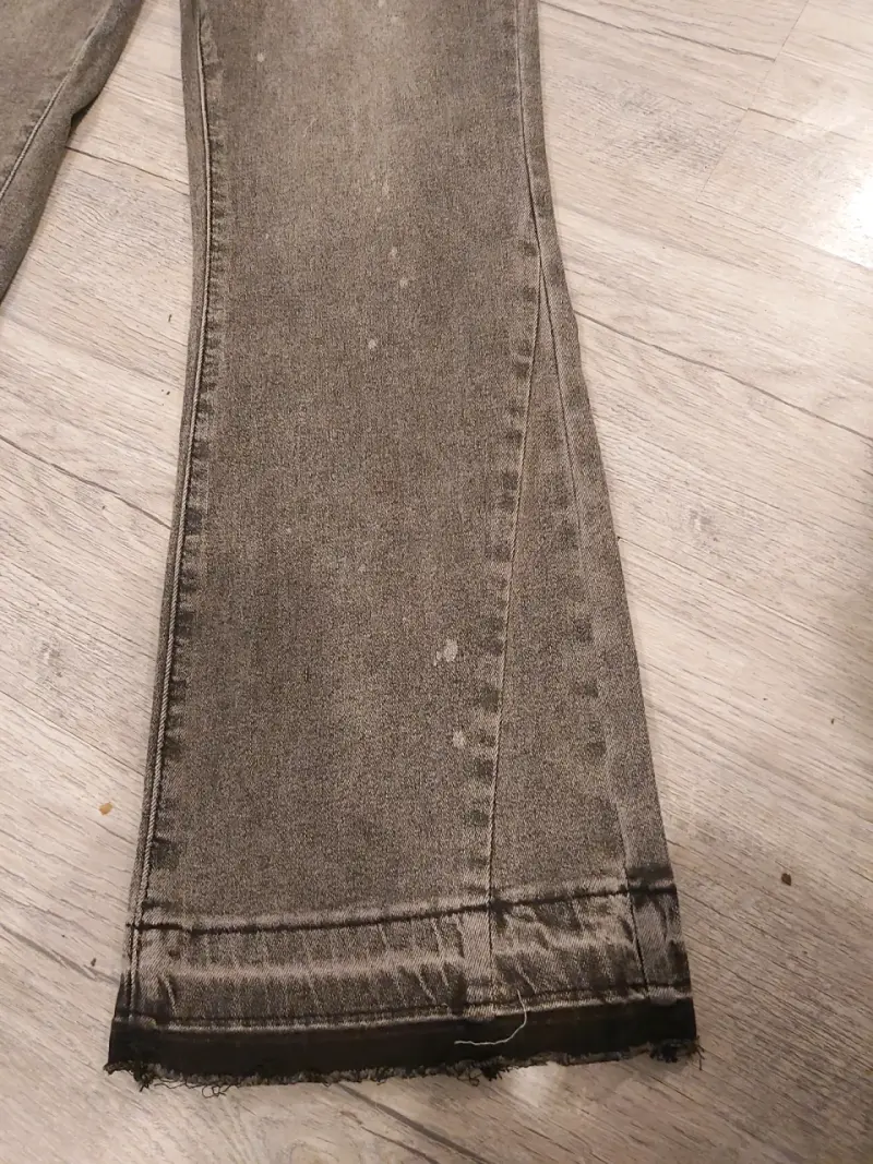 Jeans grises desgastados hombre - 2
