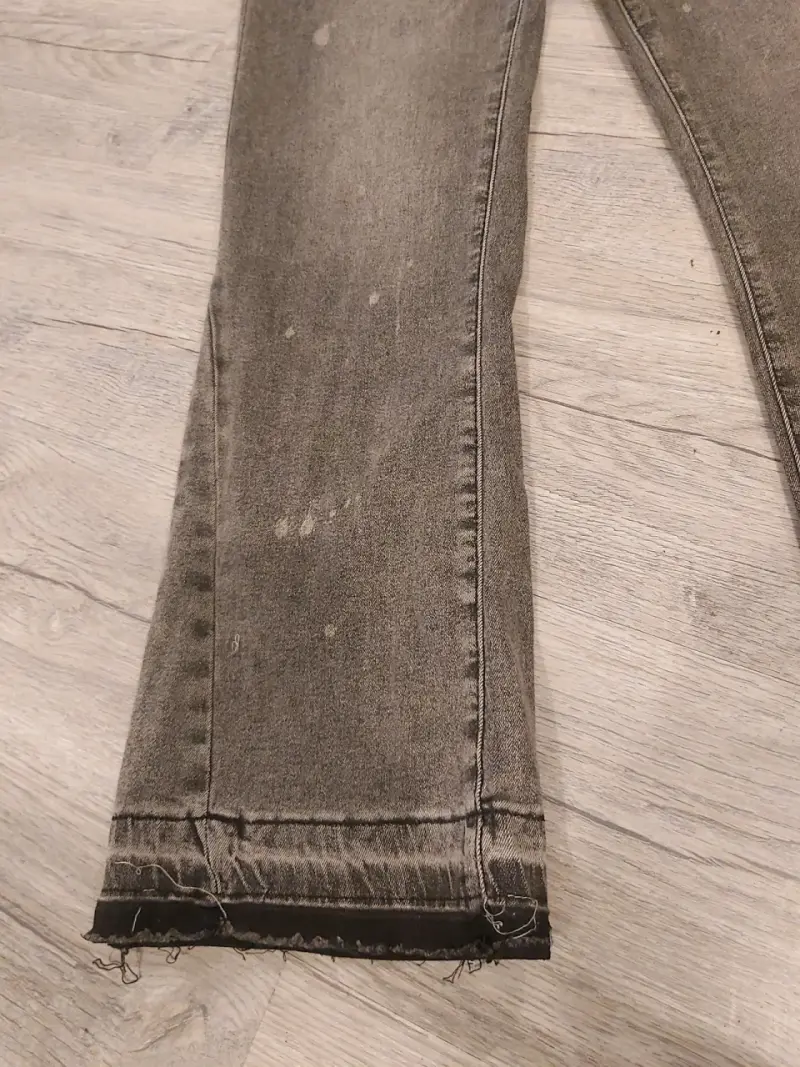 Jeans grises desgastados hombre - 3