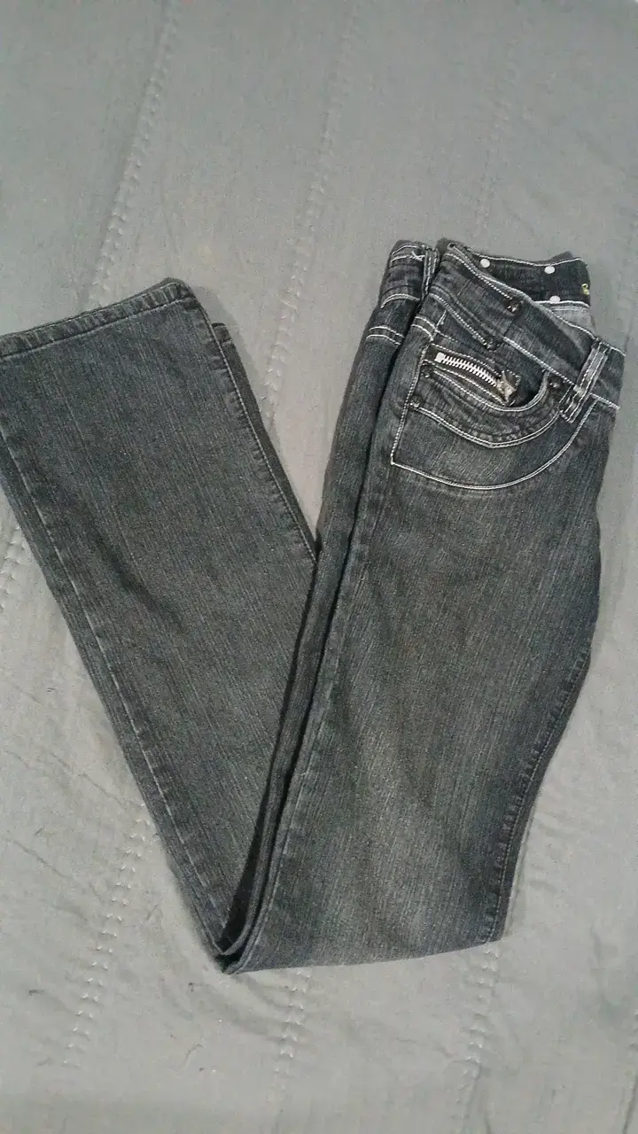 Jeans tiro bajo y2k - 1