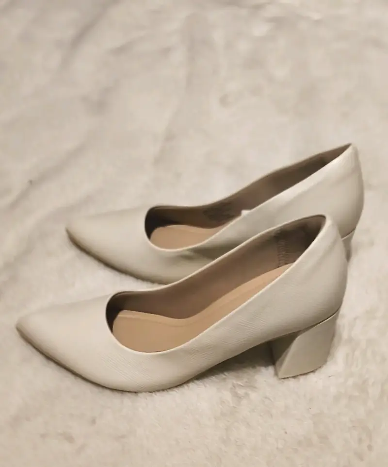 Zapatos de tacón beige Piccadilly elegantes - 1