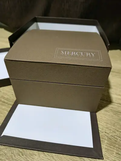 Reloj Mercury Suizo Correa Blanca - miniatura 5