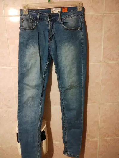Jeans ajustados de mezclilla para hombre JJO - miniatura 1