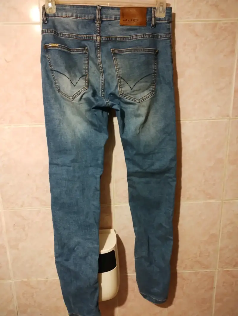 Jeans ajustados de mezclilla para hombre JJO - 2