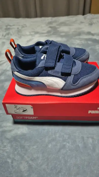 Zapatillas deportivas para niños Puma azul talla29 - miniatura 1
