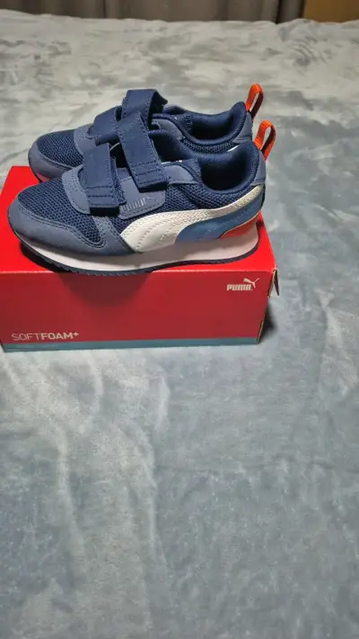 Zapatillas deportivas para niños Puma azul talla29 - miniatura 3
