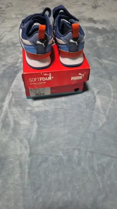 Zapatillas deportivas para niños Puma azul talla29 - miniatura 4