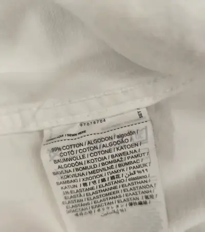 Chaqueta Denim Blanca Marca Mango Talla M - miniatura 4