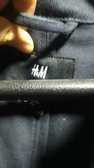 Chaqueta Safari  azul marino H&M con bolsillos - miniatura 3
