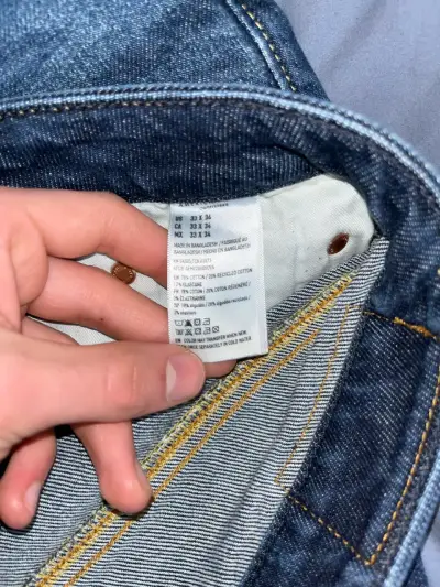 Jeans American Eagle azul oscuro para hombre - miniatura 3