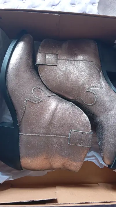 Botines Hush Puppies Nandrin Pewter Mujer - miniatura 1