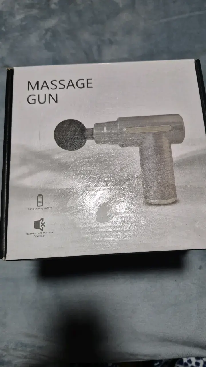 Pistola de Masaje Portátil con Accesorios