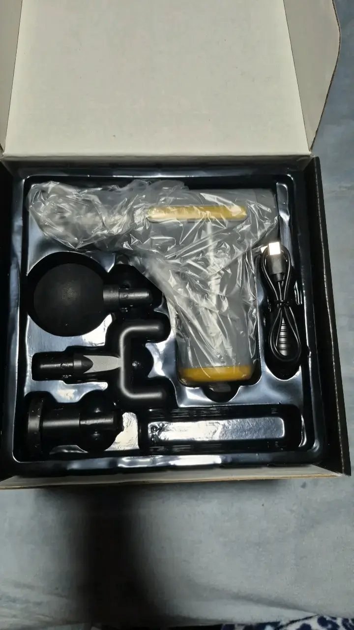 Pistola de Masaje Portátil con Accesorios - 2