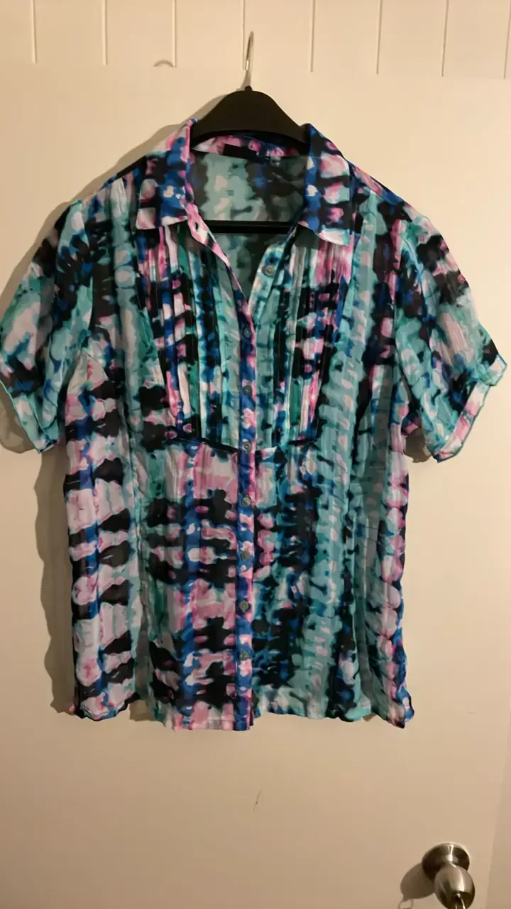Blusa estampada multicolor Bejay's Woman - 1