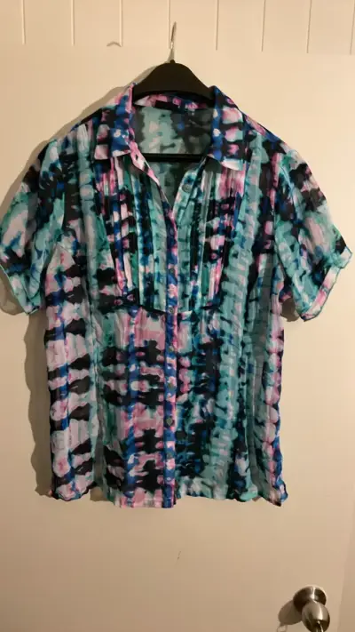 Blusa estampada multicolor Bejay's Woman - miniatura 1