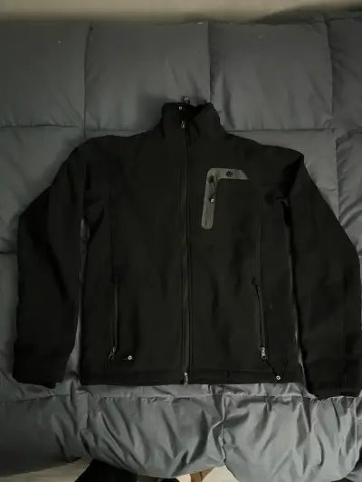 Chaqueta Softshell Negra para Hombre - miniatura 1