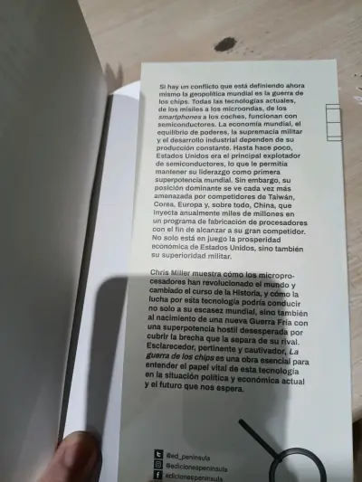 Libro 'La Guerra de los Chips' de Chris Miller - miniatura 2