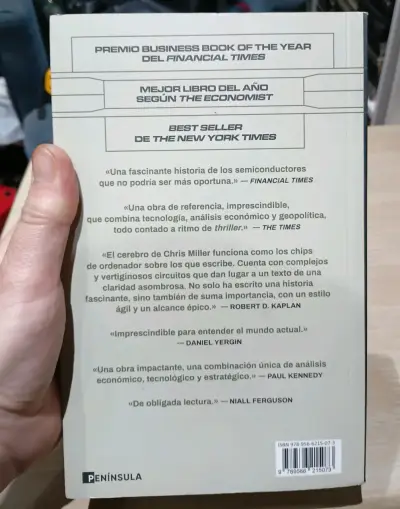 Libro 'La Guerra de los Chips' de Chris Miller - miniatura 3