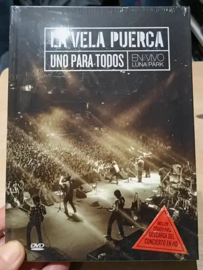DVD La Vela Puerca Uno Para Todos en Vivo - miniatura 1