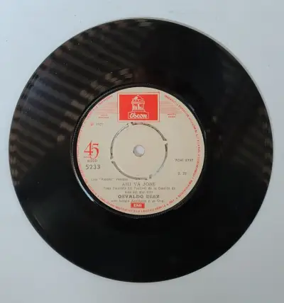 Disco de vinilo 45 RPM Osvaldo Díaz 1971 - miniatura 1