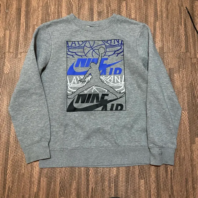 Polerón gris Nike Air Jordan Fit XS Hombre - 1