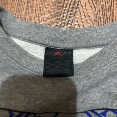 Polerón gris Nike Air Jordan Fit XS Hombre - miniatura 5