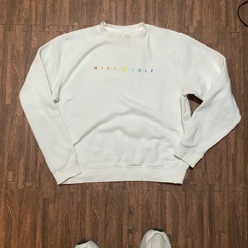 Polerón Nike Golf blanco Mujer Talla S - 1
