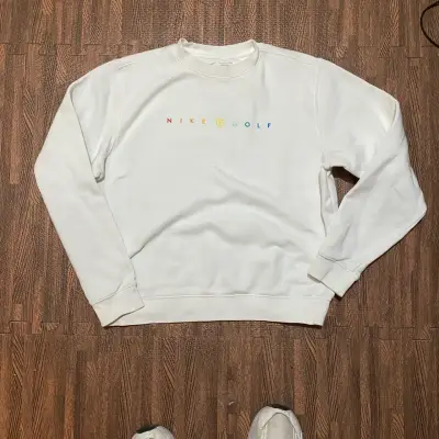 Polerón Nike Golf blanco Mujer Talla S - miniatura 1