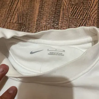 Polerón Nike Golf blanco Mujer Talla S - miniatura 3