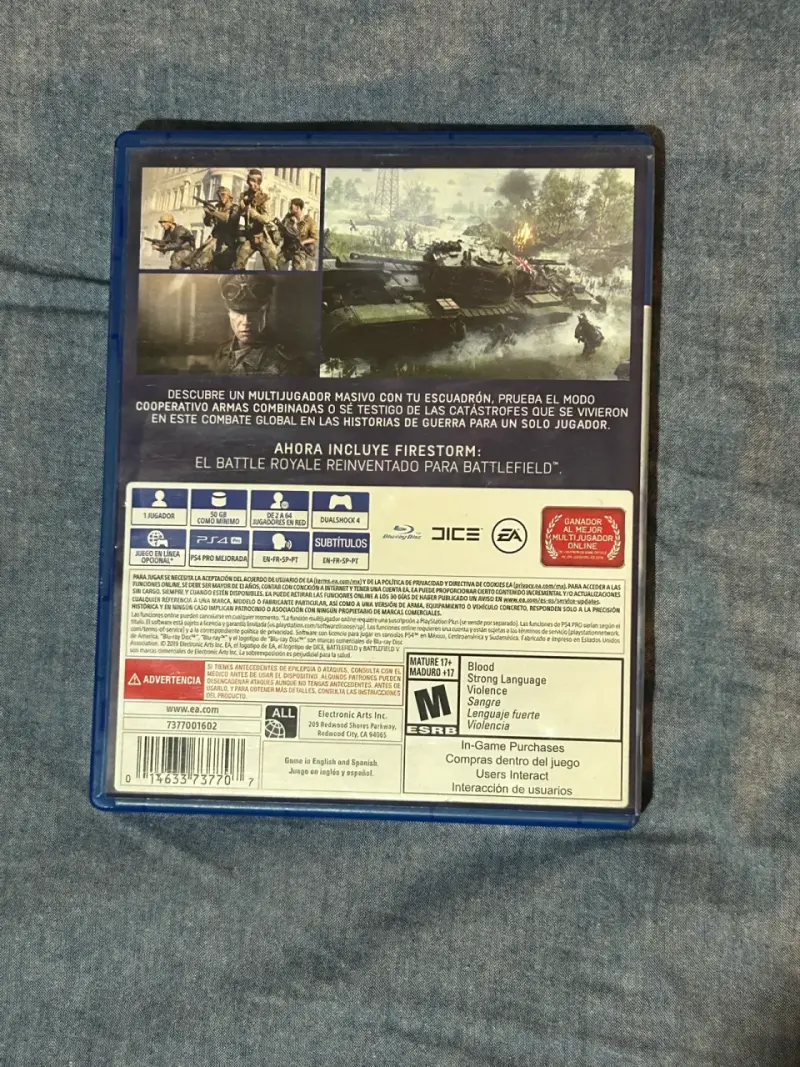 Juego PS4 Battlefield V - 2